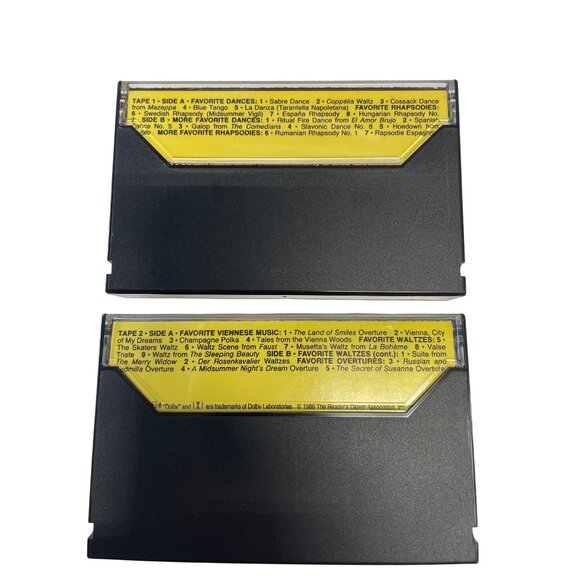 The Worlds Favorite Music 4 Tape Cassette Set By Readers Digest 1986 - Picture 2 of 3